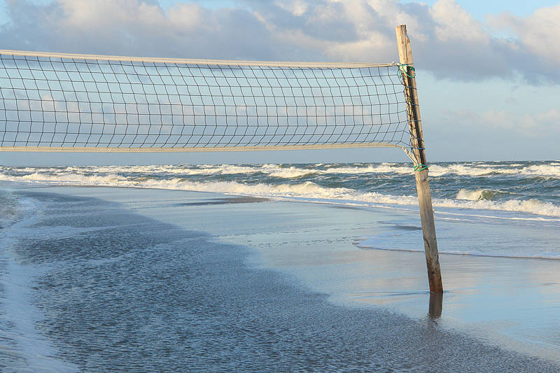 Häuser 1 Kilometer vom Meer